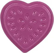 Amagogo 100x Eyelash Extension Tray,Eyelash Drop Tray, Lash Supplies Heart Shape Tray for Grafting Eyelashes, purple