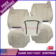 For 2002 Cadillac Escalade Front Seat Cover & Driver Foam Cushion Light Tan