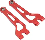 2 Pieces RC Front Suspension Arm 1/20 Spare Parts DIY Accessory Remote Control Toy Portable Replacement RC Suspension Arms, red