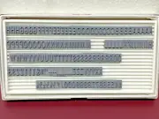 BASE-LOCK Rubber Type Font T013C Printing Type & Rubber Stamp Type Handle