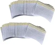 LALADEFIEE 40pcs Gel Eye Pads Eyelash Extension Removal under Eye Patches Lash Perming Pad Beauty Tool Set