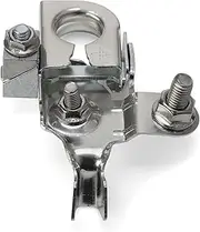 Heavy Duty Negative Battery Terminal, Brass & Steel Car Battery Post Connector for Secure Electrical Connection(1 Pair)