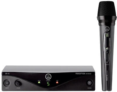 AKG Perception Wireless 45 Vocal Handheld UHF Wireless Microphone Mic System
