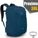 【OSPREY】Proxima 30L 超輕多功能城市休閒筆電背包/可容16吋筆電.帶哨可調腰帶/適登山健行.旅遊通勤.自助旅行_深夜藍 R