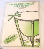 THE VIC FIRTH TIMPANI SOLO SERIES ADVANCED Book Cassette Instructional Drum