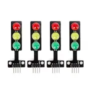 4pcs Mini-Traffic Light 5V 5mm LED Display Module for Arduino Creative DIY Kit