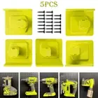 5X Power Tool Mounts Storage Holder Rack For Ryobi M18 18V Battery Power Tool AU