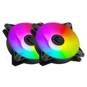 MSI MPG F120 ARGB 120mm Case Fan - 2 Pack (MPG F120 ARGB-2B)