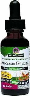 American Gingseng Root with Organic Alcohol, 1-Fluid Ounce