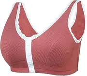 [Generic] Sexy Valentines Day Gift Front Lace Sports Women's Adjustable Trim Breathable Extra-Elastic Closure Bra Sexy Woman Lingerie Fishnet