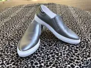 Kenneth Cole New York "MARA" Pointed Toe Slip On Sneakers US8.5 Leather RRP$170+