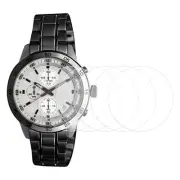 5pcs Watch Glass Screen Protectors 30.5mm High AL Tempered Glass Anti-Blue Light