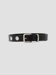 Studded Leather Belt