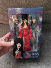 Elvira Mistress Of The Dark Red Fright And Boo Neca