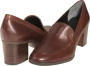 Franco Sarto Apricot Womens Heeled Pump Brown Leather US Size 5.5 M