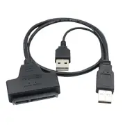 USB2.0 External PC SSD Hard Disk Drive Adapter USB To SATA 2.5" Converter F
