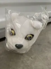 Brand New Wolf's Rain Promo 5" White Wolf Bandai Plush 2004