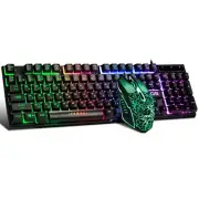 Gaming keyboard and mouse set, Japanese layout, PS4, Switch compatible gaming ke