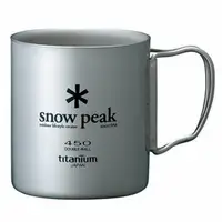 在飛比找樂天市場購物網優惠-├登山樂┤日本Snow Peak 鈦金屬雙層杯折疊把手 45