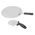 (12in)Stainless Steel Pizza Peel Shovel Spatula Folding Baking Cheese Lifter US