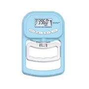 Blue Electronic Hand Grip Strength Dynamometer - Digital Forearm Strength Tester