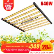 640W Spider LED 8bars Grow Light Full Spectrum Commercial Grow Indoor Plant Lamp