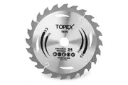 TOPEX Circular Saw Blade 165mm 24T Teeth Cutting Wood Blade For TOPEX 20V Cordless Circular Saw