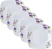Corelle Violet Mist Square Medium Plate J2211-VM Set of 5 CP-1530 5