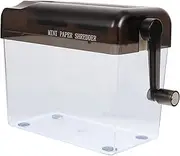 Angoily Office Manual Shredder Compact Handheld Shredder for Daily Use for Home School Office Material for Projects