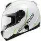 ASTONE GT-1000F 安全帽 白AC2綠 內墨鏡片 通風系統 吸濕排汗 航太材質 碳纖維 全罩式