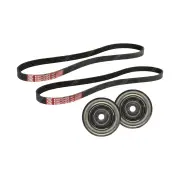 Gates Belt & Pulley Kit for Mitsubishi Triton MQ KL1T KL2T 2.4L 4N15 2015-ON