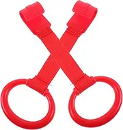 Totority Interactive Baby Walking Aid 2pcs Crib Hanging Pull Rings Safety Handle