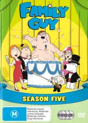 Family Guy Season Five -DVD Comedy Series Rare Aus Stock New Region 4