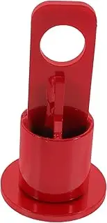LALADEFIEE Trailer Hitch Accessory Set Hitch Bracket Carrier Chain Distribution Hook for Safe Towing Red