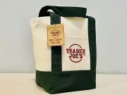 Trader Joe’s Limited Edition MINI CANVAS TOTE BAG in GREEN