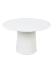 Tatum 600mm Coffee Table in Chalk White