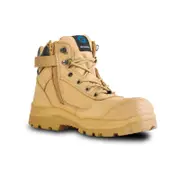 Comet Wheat Zip Safety Boot - Size 10