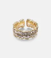 [Suzanne Kalan] Suzanne Kalan Classic 18kt gold ring with diamonds O gold