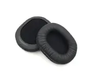 Leather Cloth Earpads for MDR-7506 7510 7520 CD900ST Earphone Memory Foam Earcups Breathable Ear Cushions - A