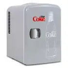 Coca-Cola Diet Coke 4L Mini Cooler 12V DC and 110V AC Cords, 6 Can Portable