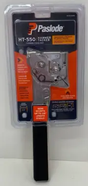 (MA6) Paslode HT-550 1/2 in Heavy Duty Hammer Tacker with 1000 Staples