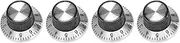 Daiilg 4 x potentiometer Pot metal knob with 0-9 turntable for 6mm shaft knob