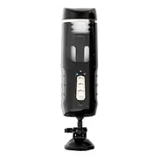 Cozy Male Mastuburator Rapid Preheating Multiple Directions Stimulation with Base Auto Suck Smart Masturbating Cup for Indoor black