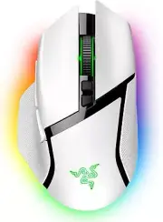 Razer Basilisk V3 Pro Wireless Gaming Mouse - 30K DPI - White