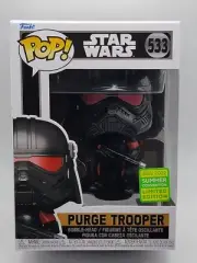 Funko Pop! Star Wars #533 Purge Trooper SDCC Summer Convention 2022 in Protector