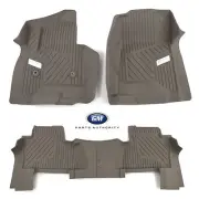 2015-2020 Chevrolet Tahoe All Weather Front & 2nd Row Floor Liner Pkg Dune OEM