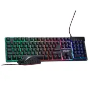 Classic RGB Gaming Mouse & Keyboard Combo Customizable Chroma RGB Lighting Ma...