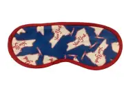 New York Cotton PRINT SLEEP MASK, EYE MASK TRAVEL, FLY, FUN GIFT, NWT Go Bills