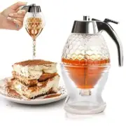 Juice Syrup Cup Jar Container Storage Pot Honey Squeeze Bottle Honey Dispenser