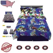 Super Soft Reversible Comforter & Sheet Set Featuring He-Man - Full Size Bedding